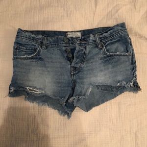Free People Denim Shorts